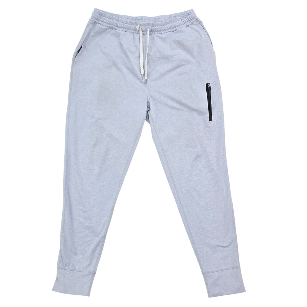 Vuori Sunday Performance Jogger Mens Large Grey Heather V416 Stretch Athletic